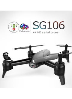 Generic Drone with 4K HD Camera for Adults Kids WiFi Live Video FPV Drones RC Quadcopters for Beginners, Gesture Control, Gravity Sensor Altitude Hold 3D Flip Custom Route One Key Backward