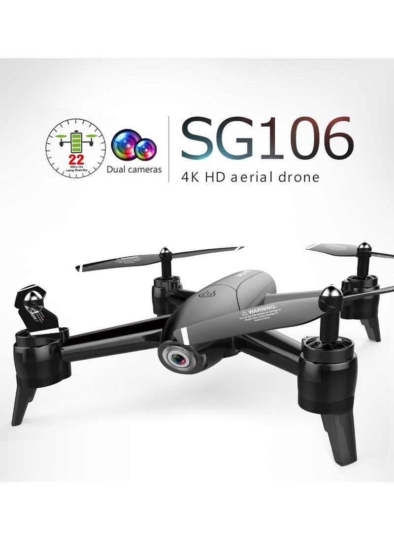 Generic - Generic Drone with 4K HD Camera for Adults Kids WiFi Live Video FPV Drones RC Quadcopters for Beginners, Gesture Control, Gravity Sensor Altitude Hold 3D Flip Custom Route One Key Backward - Image 1
