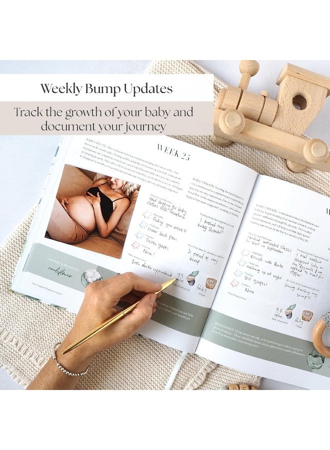 Bibi & Beau Pregnancy Journal Memory Book - Watercolor Edition - Image 3