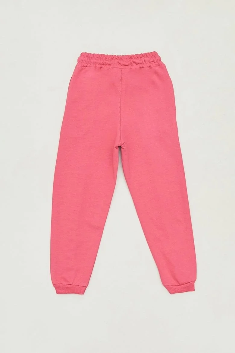 فولامودا Button Detailed Lace Waist Jogger Girl's Sweatpants