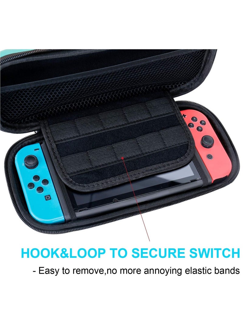 Joshberg - 13 IN 1 Carrying Case for Nintendo Switch Travel Carrying Case Accessories Kit for Nintendo Switch - Image 1