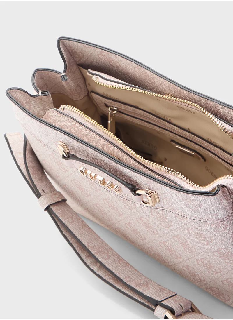 GUESS Emera Logo Detailed Crossbody