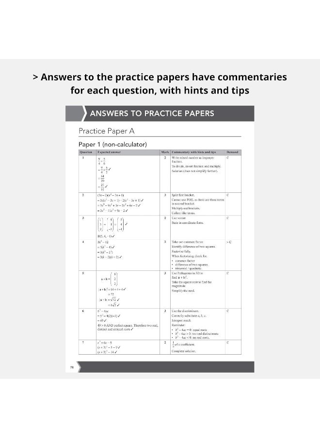 Essential SQA Exam Practice: National 5 Mathematics Questions and Papers: From the publisher of How to Pass  - Image 1
