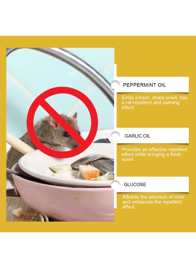 Zikra Mouse Repellent Peppermint Oil Rats Mice Squirrels, Peppermint Rodent Repellent, Mouse Mole Squirrel Deterrent, for Indoor Outdoor Car RV Garage Campers Attic - Image 4