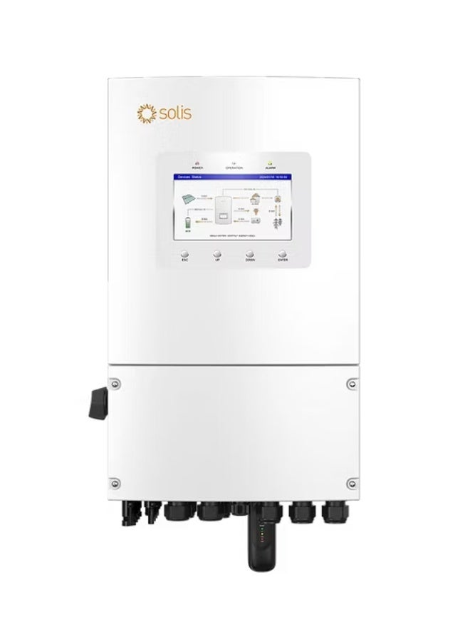 Solis 6kW Hybrid Solar Inverter S6-EH1P6K-L-PLUS | Single Phase | Dual MPPT | WiFi Monitoring | Battery Compatible - Image 1