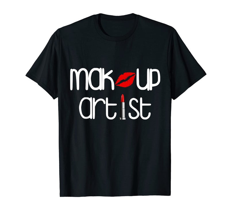 Makeup Artist Tshirt , MUA Tshirts, Lipstick Tees - Image 4