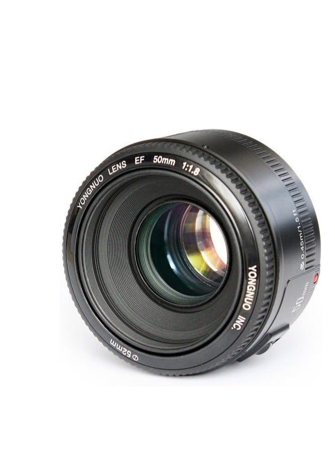 YONGNUO YONGNUO YN50mm F1.8 Autofocus Prime Lens for Canon EF Mount Cameras  - Image 1