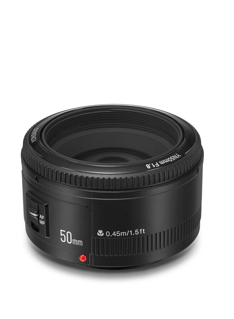 YONGNUO YONGNUO YN50mm F1.8 Autofocus Prime Lens for Canon EF Mount Cameras  - Image 5