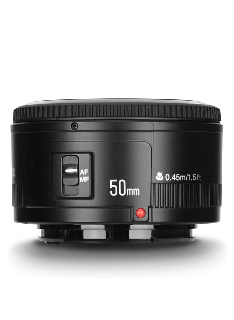 YONGNUO YONGNUO YN50mm F1.8 Autofocus Prime Lens for Canon EF Mount Cameras  - Image 4