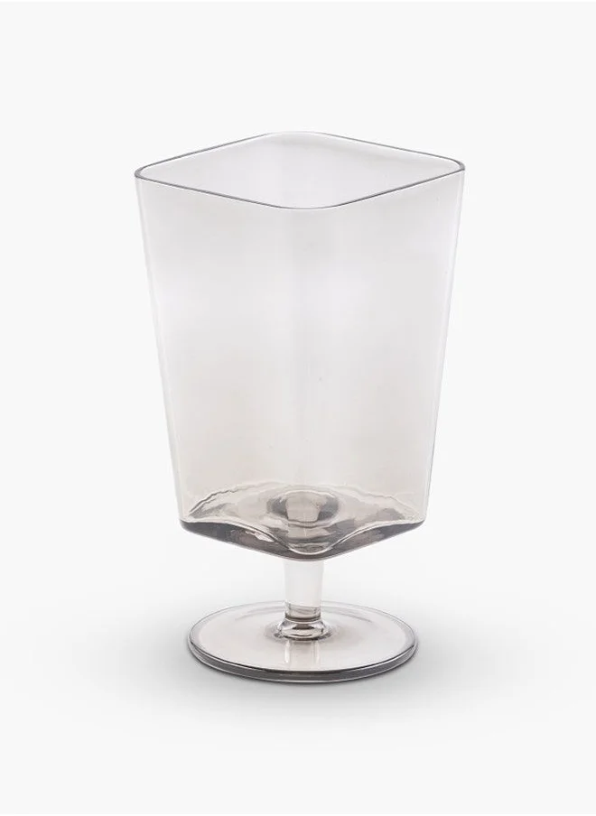 2XL Home Sqr Stemware Gry 8X8X15Cm-500Ml