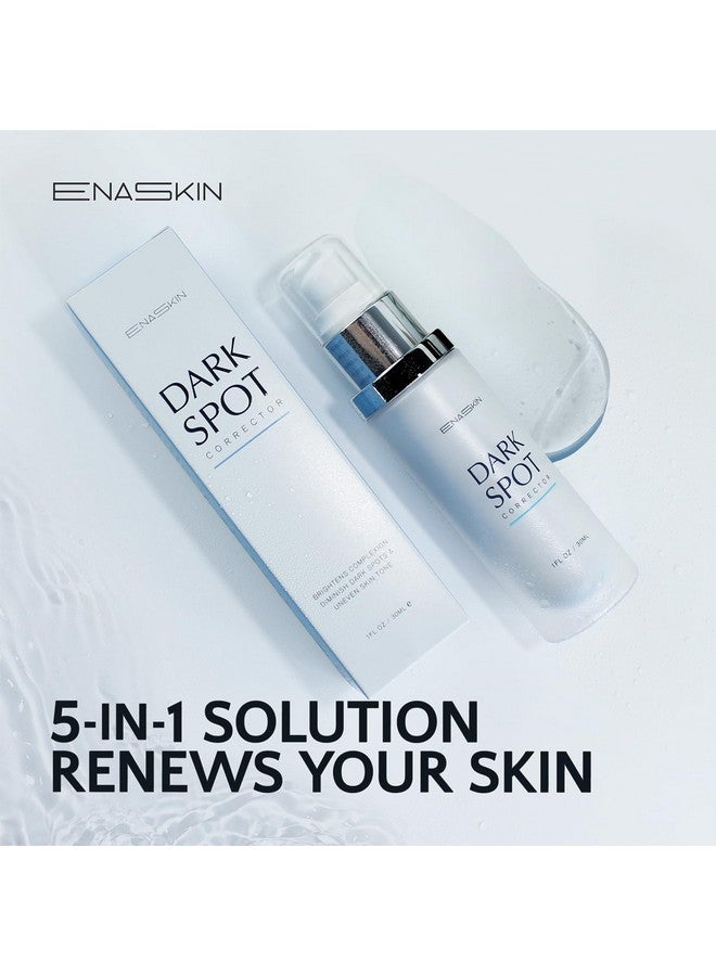 EnaSkin Dark Spot Remover Face Serum Age Spot Sun Spot Freckles Melasma Brown Spot Advanced Formula With Niacinamide Vitamin C For Women And Me (1.0 Fl Oz) - Image 2