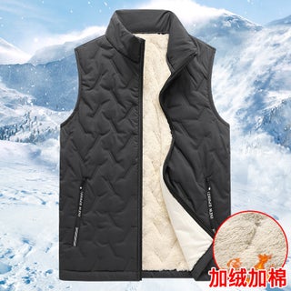 Mens Padded Down Vest Autumn Winter Casual Waistcoat Gray - pzsku/ZDA50B89B6CD4754C969BZ/45/1746232208/ad7873b9-8c4c-4a5a-bf2a-7647f45d649c