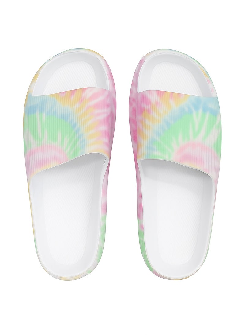 CUBS White Tie-Dye Eva Virgo Girls/Women Slide