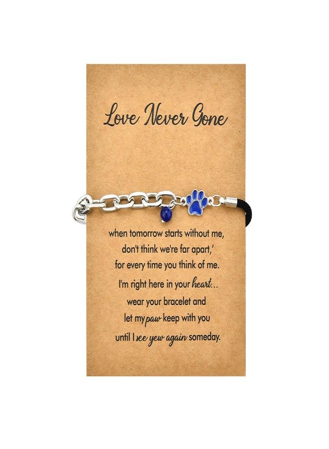 YangQian Pet Loss Sympathy Gift Dog and Cat Memorial Gifts Bracelet Deceased Dog Gifts for Owner Cat Remembrance Bracelet Pet Grief Condolence Bereavement Gift Ideas Dogs Passing Away Present for Pets Funeral - Image 1