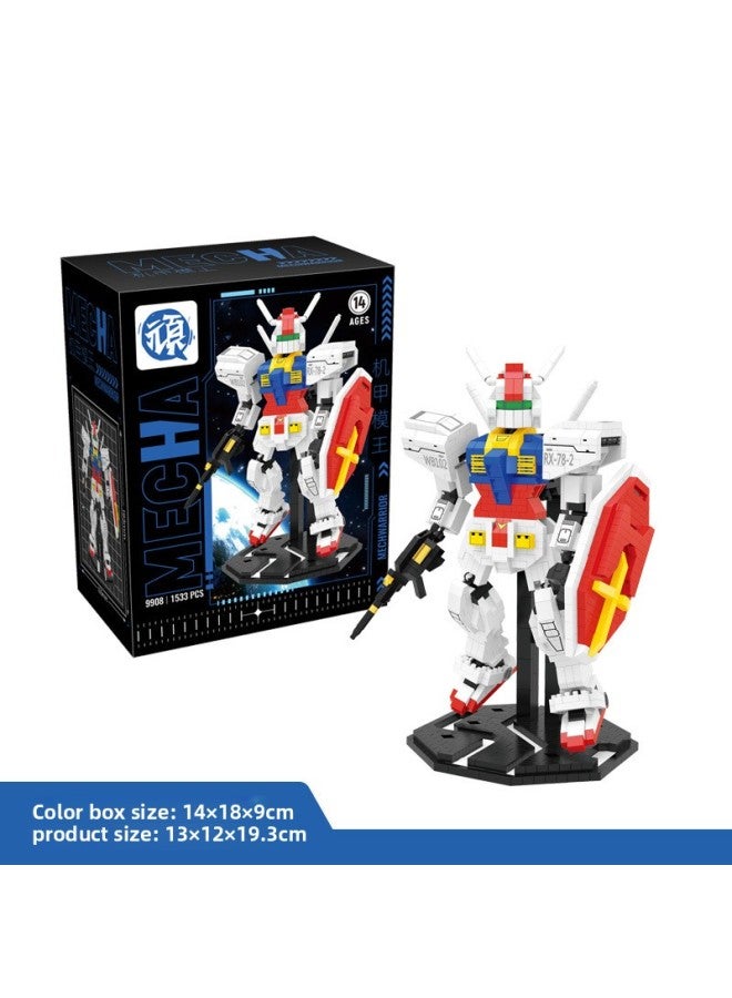 The Stubborn Micro-particles Miniature Small Building Blocks Are Assembled With Creative Toy Building Blocks 9908-9915 Cartoon Generation-Color:Naughty-9913