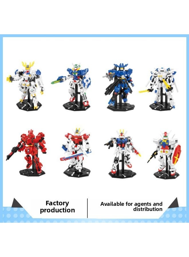 The Stubborn Micro-particles Miniature Small Building Blocks Are Assembled With Creative Toy Building Blocks 9908-9915 Cartoon Generation-Color:Naughty-9913