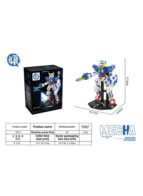 The Stubborn Micro-particles Miniature Small Building Blocks Are Assembled With Creative Toy Building Blocks 9908-9915 Cartoon Generation-Color:Naughty-9913
