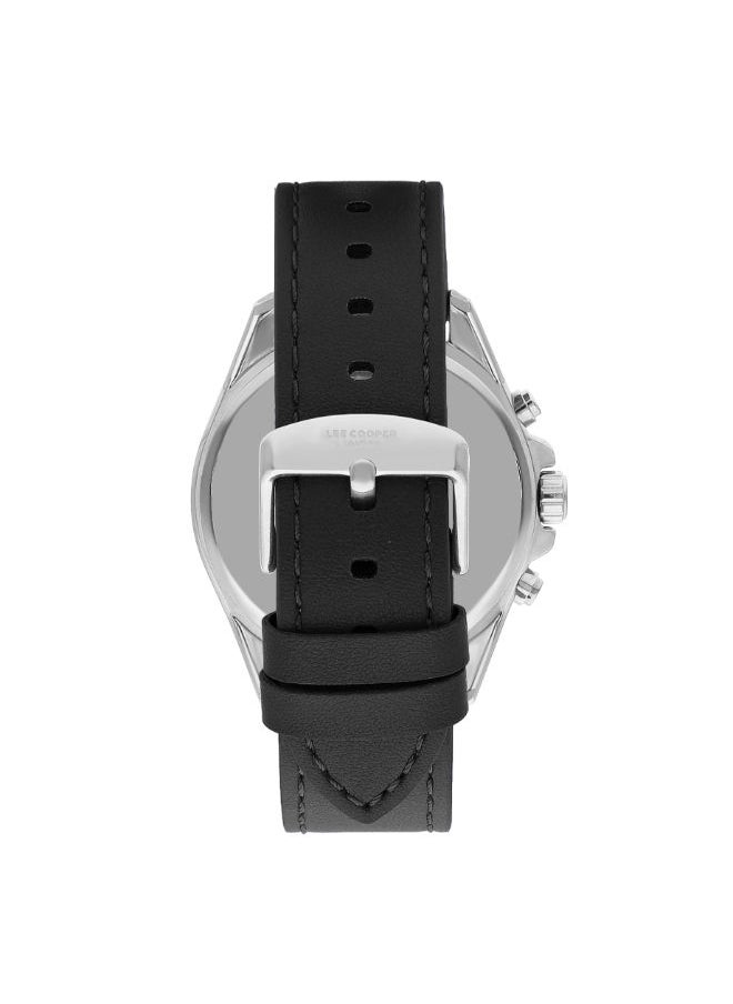 LEE COOPER Men's Multi Function Black Dial Watch - LC07598.351