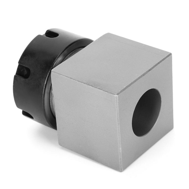 ER32 Collet Block: Hardened Tool Steel, High Strength, Durable Use Collet Holder - Through Hole, Fast Set-ups Steel Collet Block for Lathe Engraving CNC Machines - Image 2