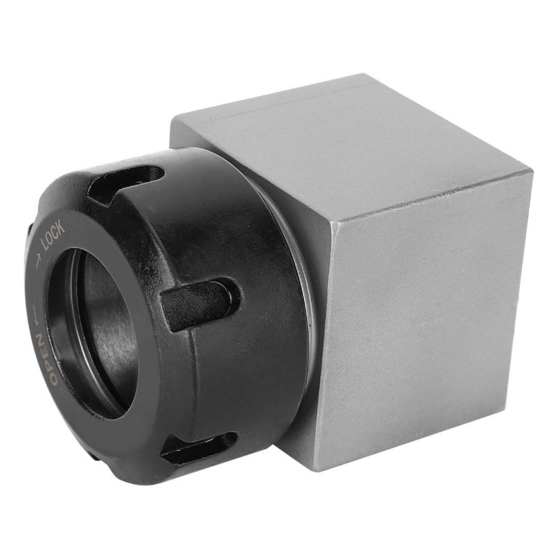 ER32 Collet Block: Hardened Tool Steel, High Strength, Durable Use Collet Holder - Through Hole, Fast Set-ups Steel Collet Block for Lathe Engraving CNC Machines - Image 4