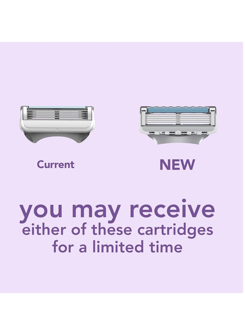 JOY Razor Blade Cartridge Refill For Women, 4 Blade Refills - Image 2