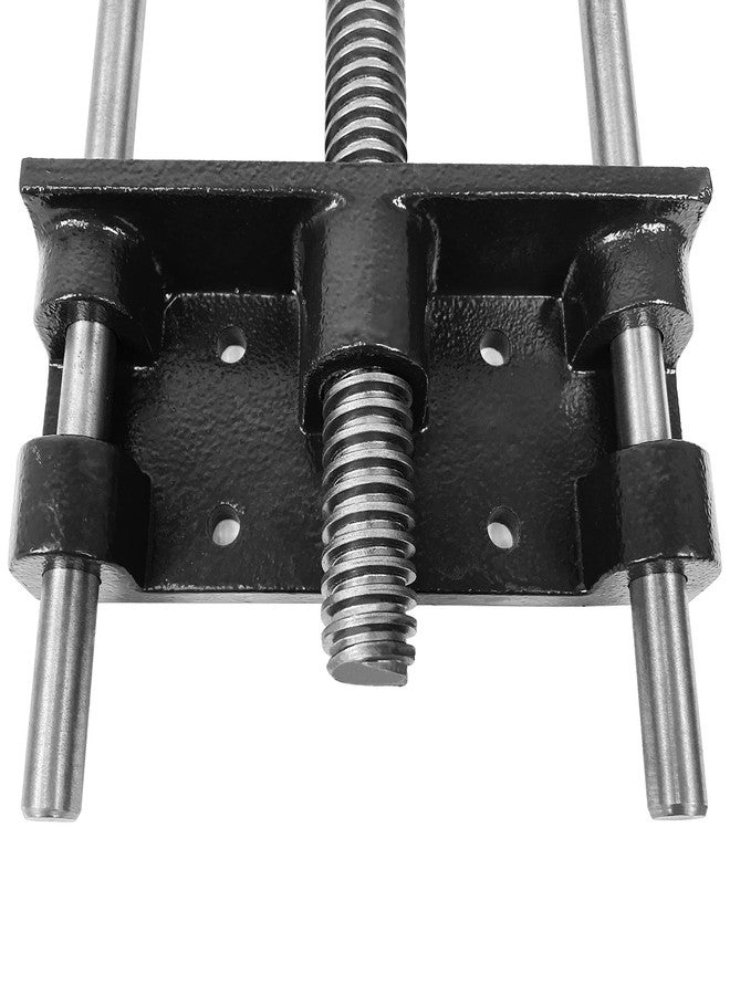HFS(R) Woodworking Bench Vise, Heavy Duty Front Screw Vise for Workbench Chrome plating Leg Vise Hardware Woodworking (7IN) - Image 5
