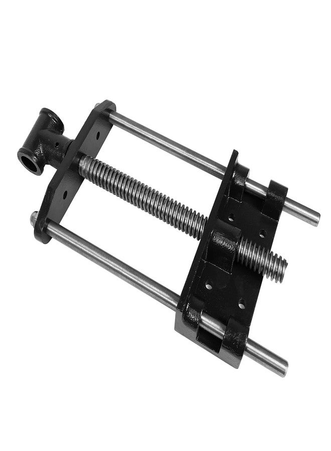 HFS(R) Woodworking Bench Vise, Heavy Duty Front Screw Vise for Workbench Chrome plating Leg Vise Hardware Woodworking (7IN) - Image 4