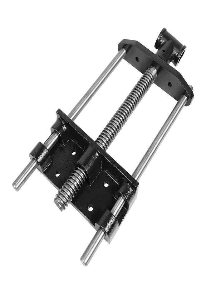 HFS(R) Woodworking Bench Vise, Heavy Duty Front Screw Vise for Workbench Chrome plating Leg Vise Hardware Woodworking (7IN) - Image 1
