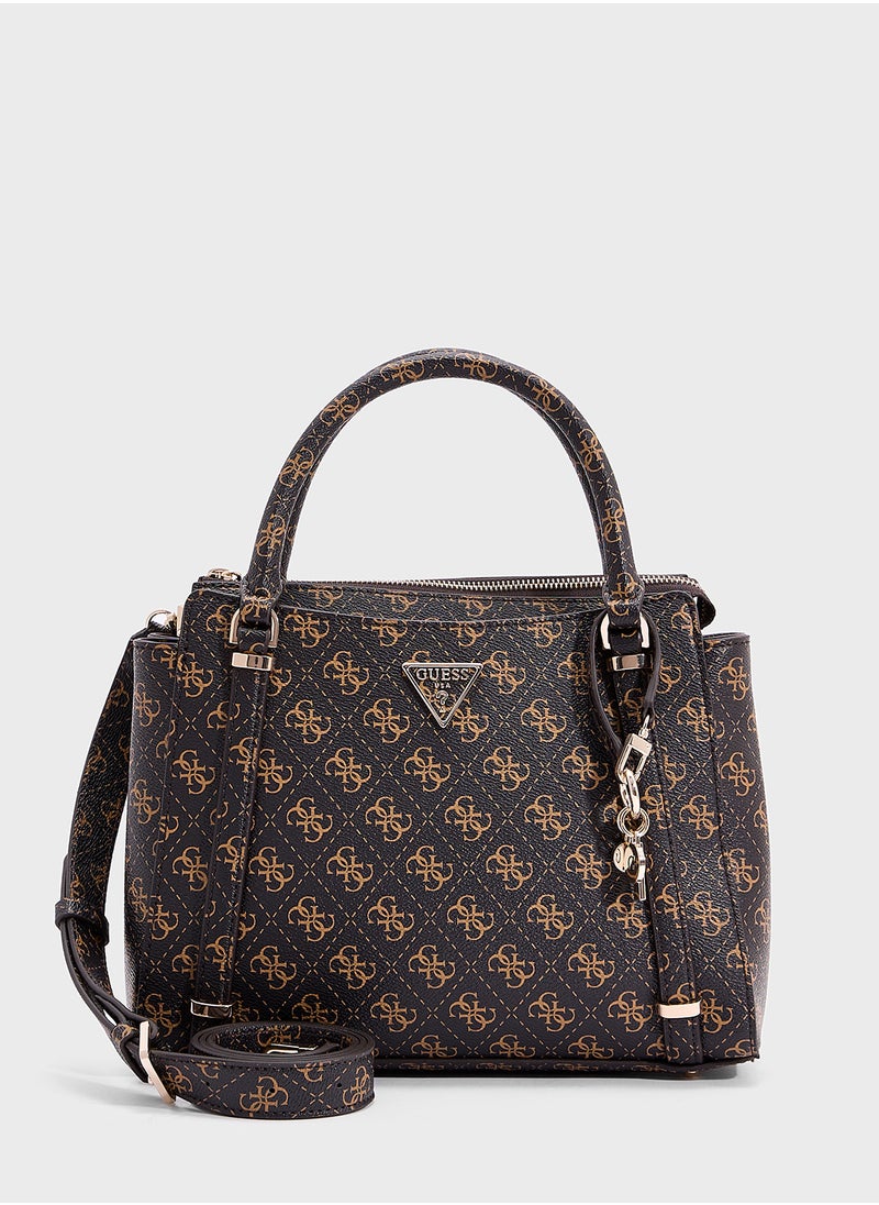 GUESS - Daryna 2 Comp Satchel - Image 1