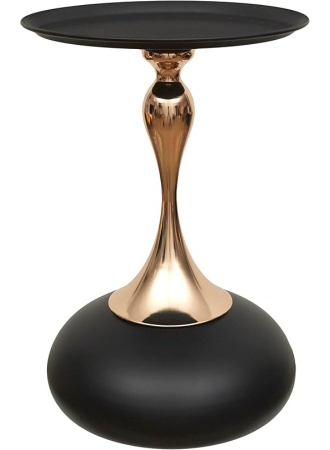 طاولة جانبية معدنية ذهبية 2026 - Image 3