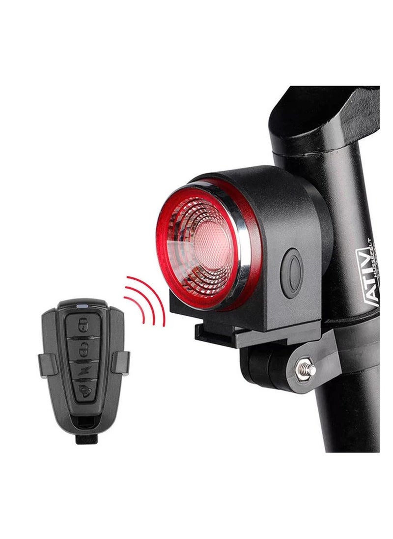 Antusi A8 Pro Antusi bicycle back light Multifunctional LED Security Alarm Lock…  - Image 1