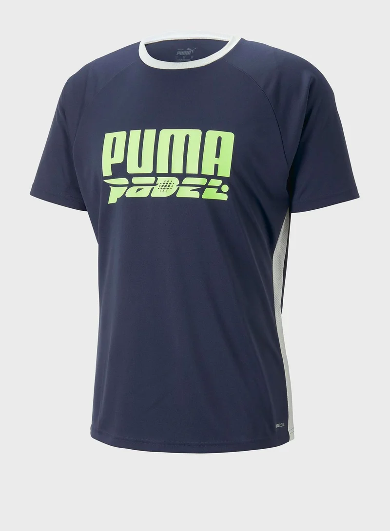 PUMA Team Liga Padel Logo T-Shirt