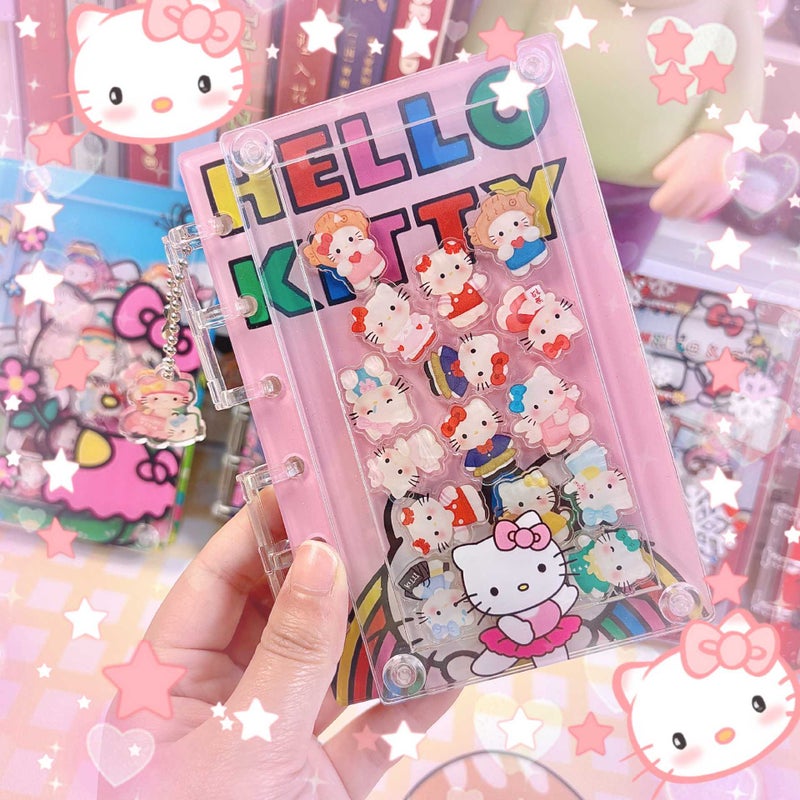 [Hellokitty] Original Cartoon A7 Loose-Leaf Book Rocking Notebook Cute Girl Heart High Value - Image 4