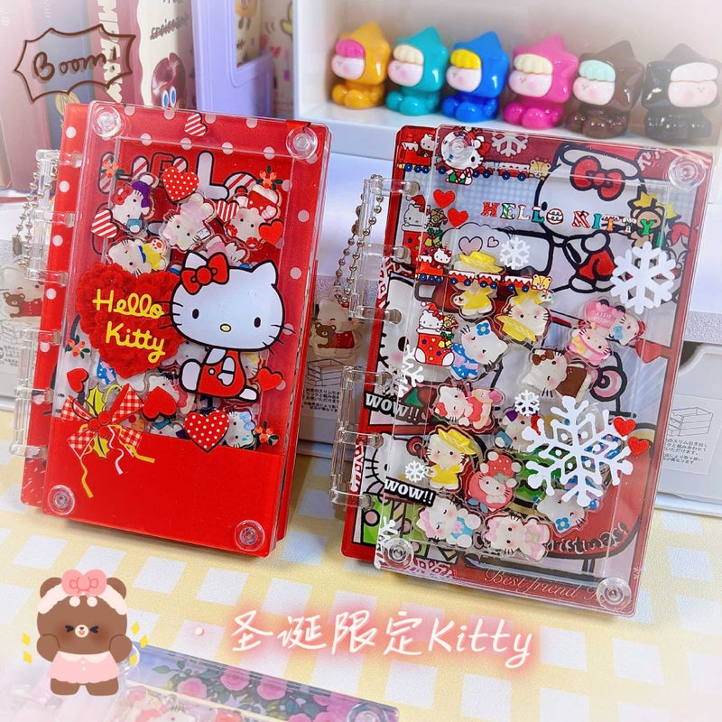 [Hellokitty] Original Cartoon A7 Loose-Leaf Book Rocking Notebook Cute Girl Heart High Value - Image 5