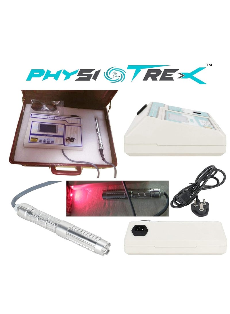 PHYSIOTREX® Physio Solutions White Electro Therapy Laser Therapy Machine For Pain Relief with Deep Effect by Laser 1 Year Warranty - Image 2
