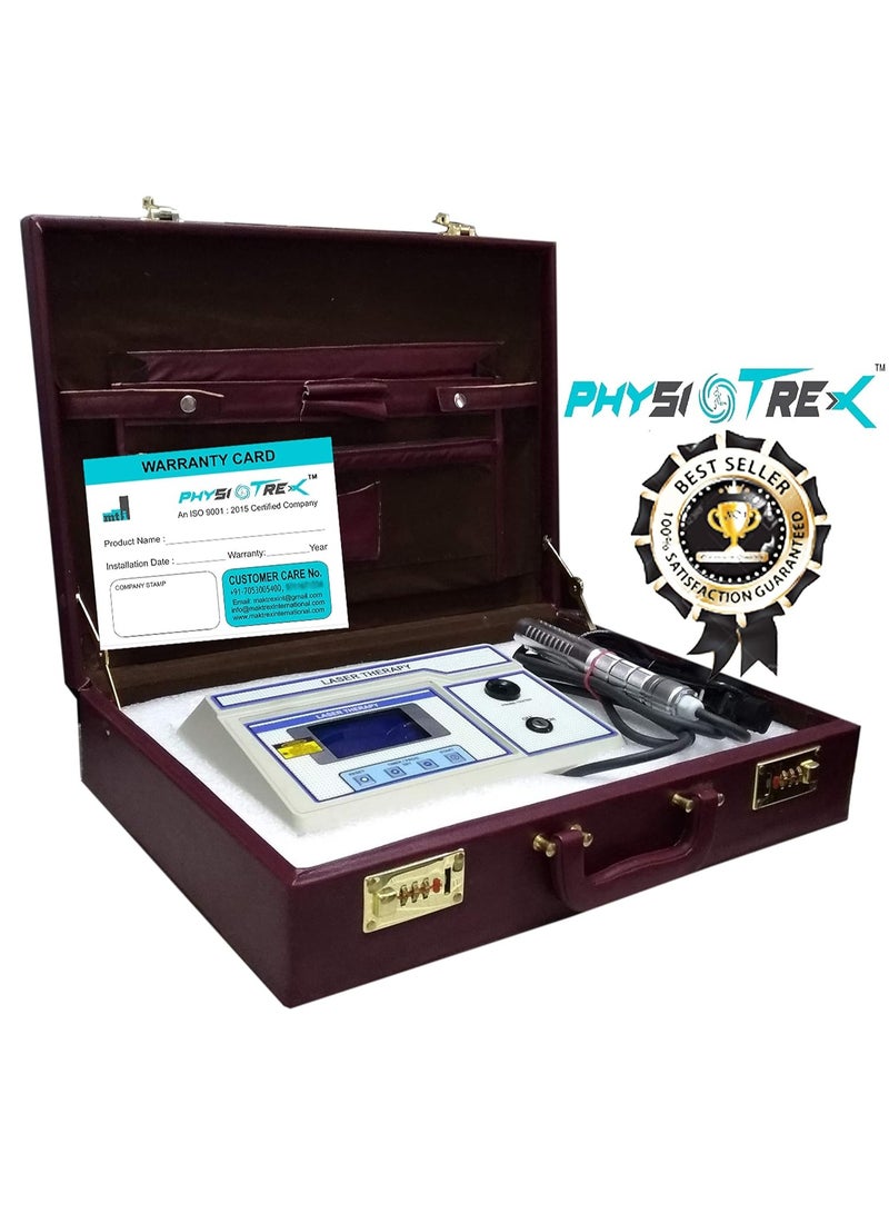 PHYSIOTREX® Physio Solutions White Electro Therapy Laser Therapy Machine For Pain Relief with Deep Effect by Laser 1 Year Warranty - Image 4