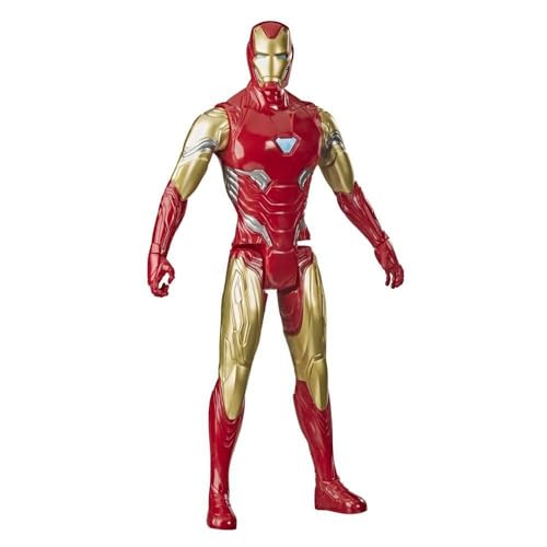 Avengers Marvel Titan Hero Series Collectible 12-Inch Iron Man Action Figure, Toy for Ages 4 and Up - Image 1