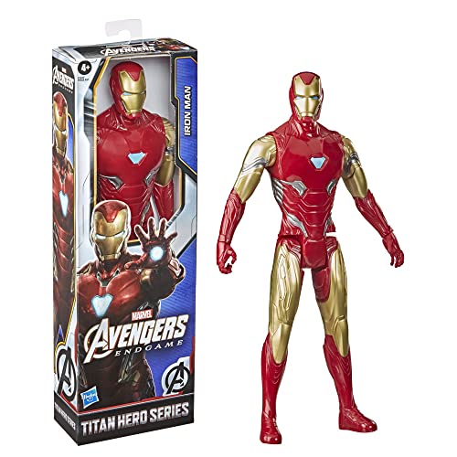 Avengers Marvel Titan Hero Series Collectible 12-Inch Iron Man Action Figure, Toy for Ages 4 and Up - Image 3