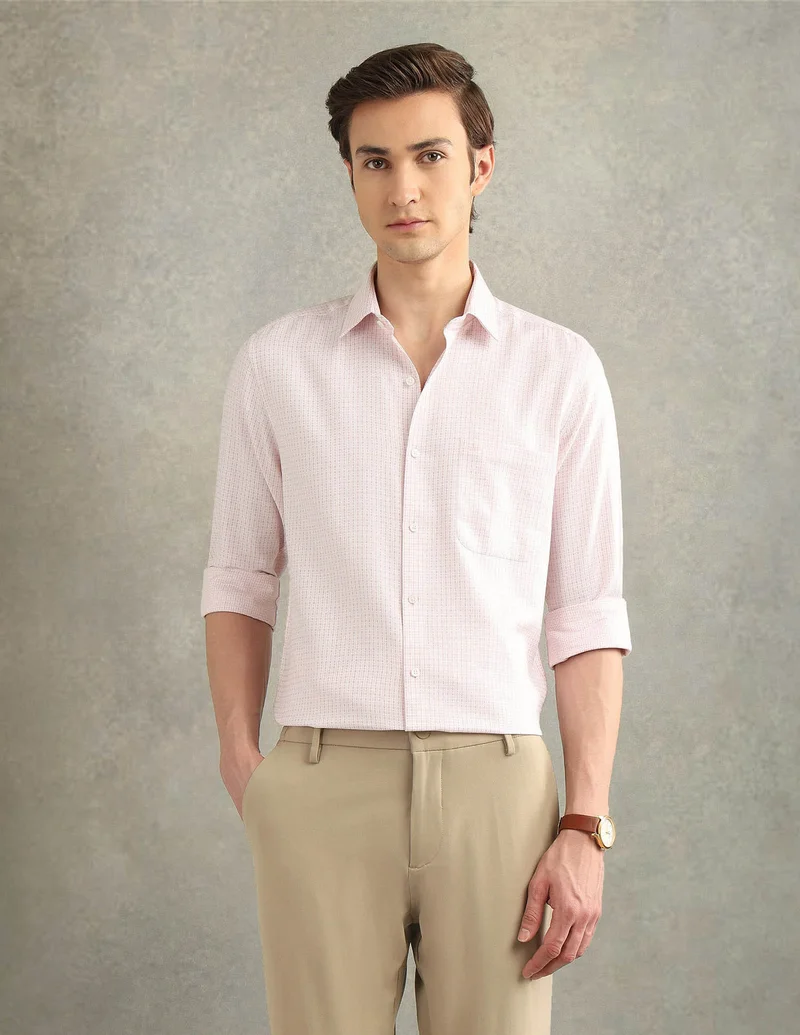Textured Italian Elegance Shirt
