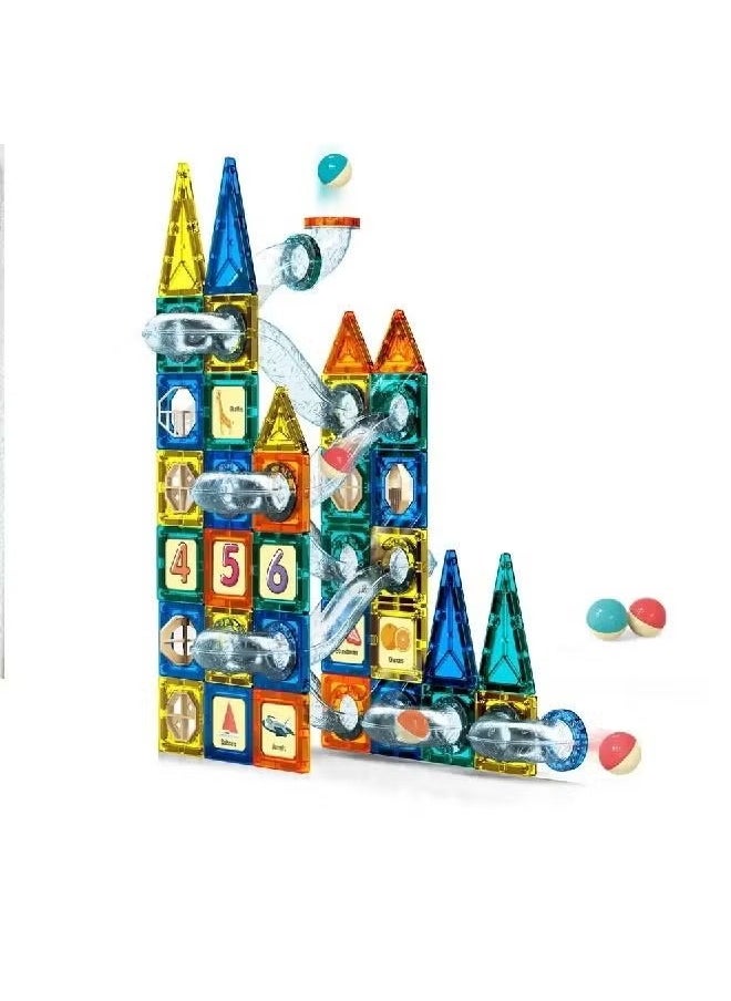 Generic Magnetic Building Set for Kids - 97 pcs Magnet Blocks Toys Learning Educational  - Image 2