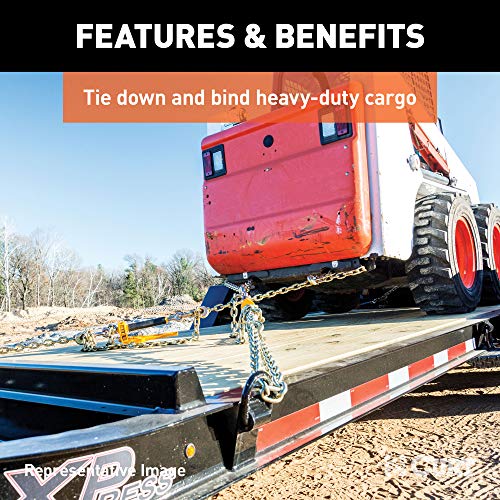 CURT 80308 25-Foot Transport Binder Chain, 5/16-Inch Clevis Hooks, 18,800 lbs Break Strength, Load Tie-Down, Trailer, Flatbed - Image 4