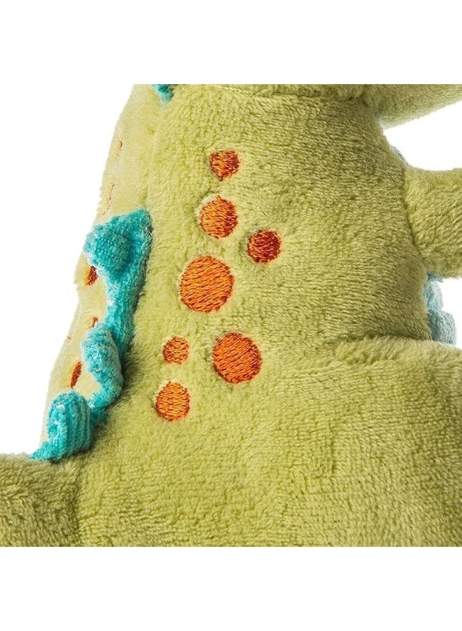 Mary Meyer Pebblesaurus Soft Toy Baby Rattle 5Inches Green Dino - Image 2