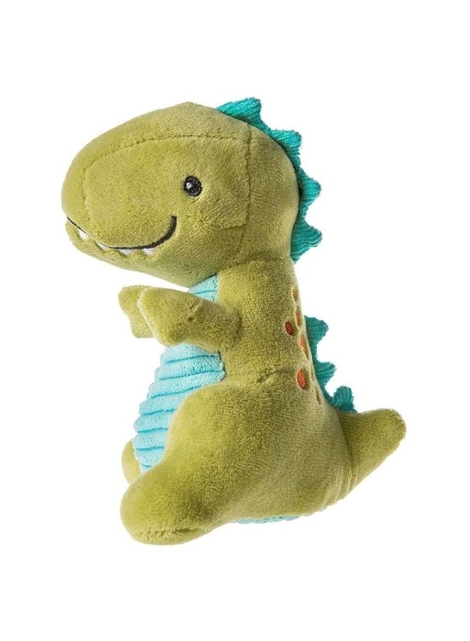 Mary Meyer Pebblesaurus Soft Toy Baby Rattle 5Inches Green Dino - Image 4