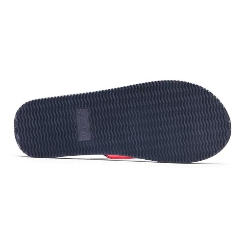 Skechers Womens COURTWALD INDIA Navy Coral Casual Flip Flops - Image 3
