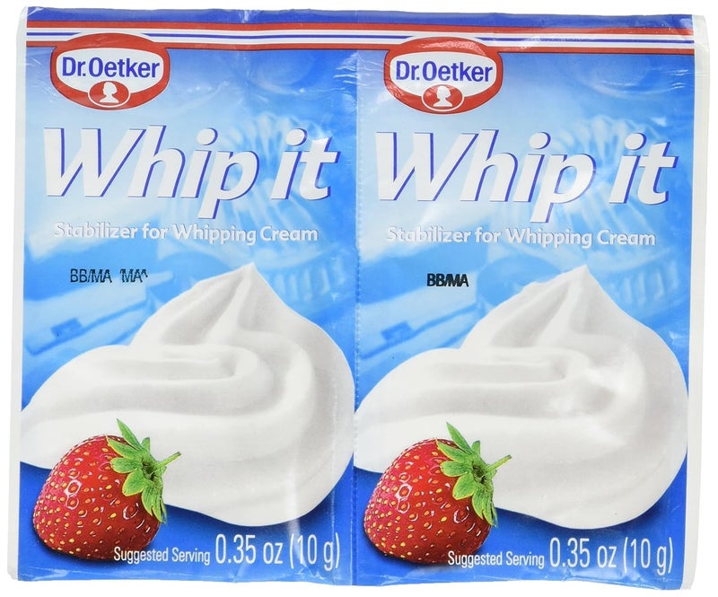 Whip It Stabilizer for Whipping Cream (oetker) 2x10g - Image 1