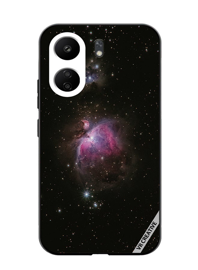 VR CREATIVE Protective Case Cover For Xiaomi Redmi 13C Nebula Design Multicolour - Image 1