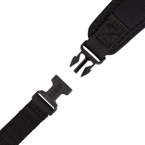 OP/TECH USA Utility Strap – Sling with Uni-Loop Connectors | Padded Camera Strap with Quick Release for DSLR, Binoculars, Polaroid & Film Cameras – Lightweight, Vintage Style – Black - Made in USA - Image 4