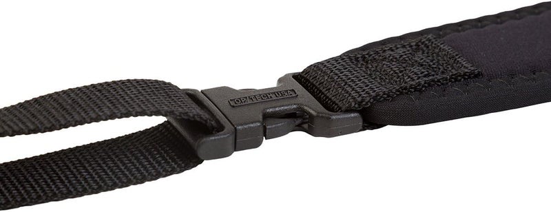 OP/TECH USA Utility Strap – Sling with Uni-Loop Connectors | Padded Camera Strap with Quick Release for DSLR, Binoculars, Polaroid & Film Cameras – Lightweight, Vintage Style – Black - Made in USA - Image 3