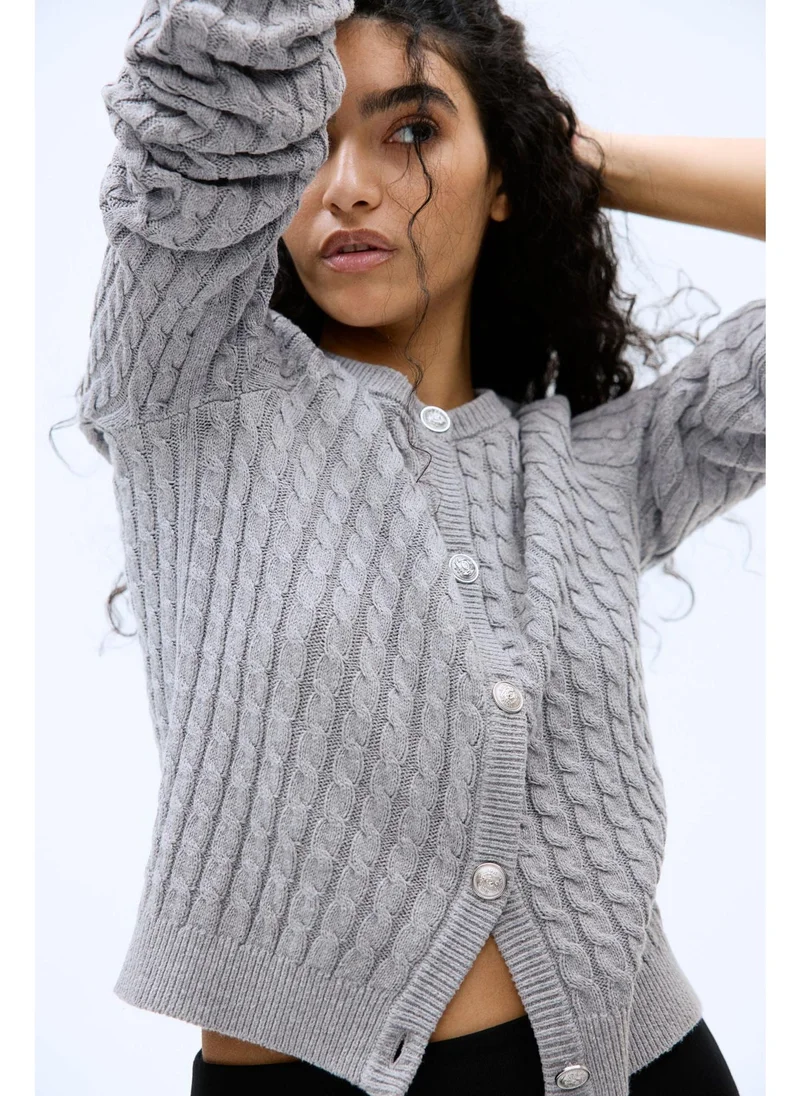 H&M Cable-knit cardigan