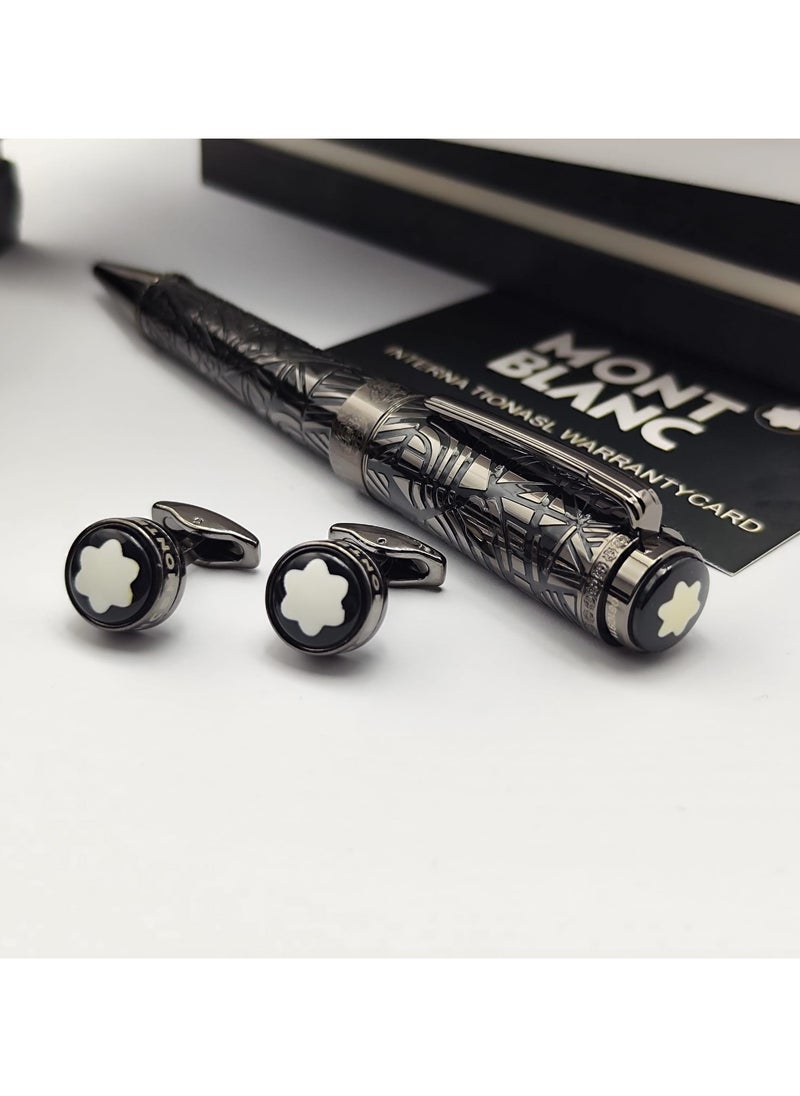 Mont Blanc Mont Blanc pen and cufflink Estelle Estelle New latest version Mont Blanc 